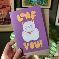 Image 2 of Loaf You Kitty Card