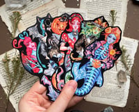 Image 1 of Halloween mermaids.sticker pack