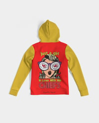 Image 1 of In Love With Her Chiefs Hoodie