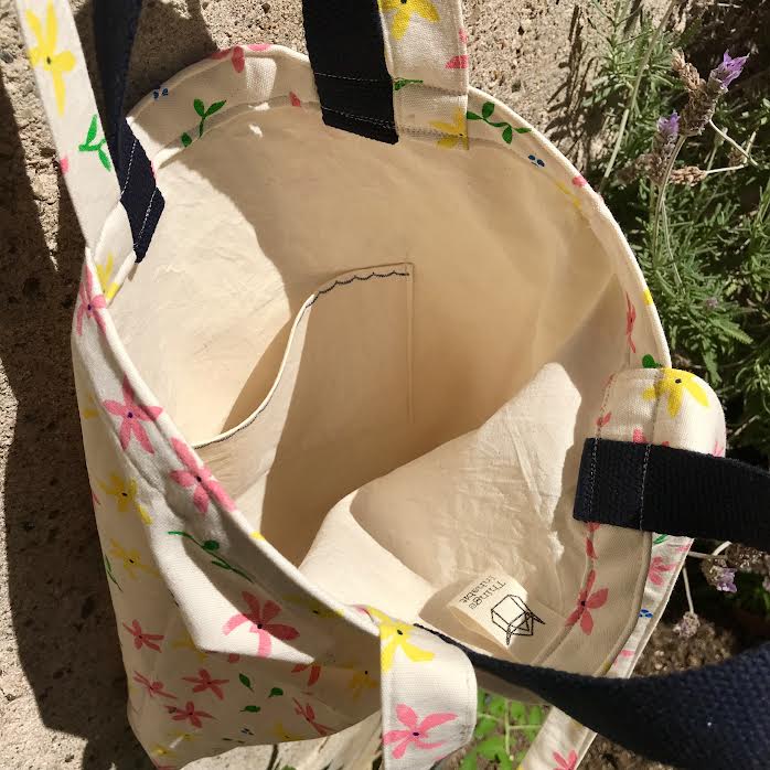 Image of Lemon Tree Flowers Tote