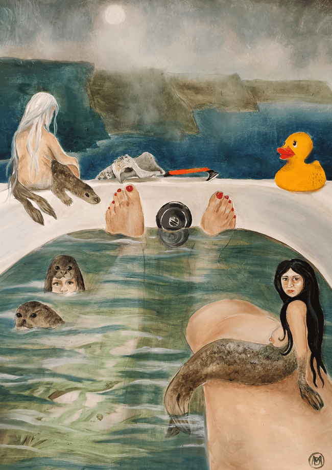 Sexy Selkies - Art Print By Dee Mulrooney
