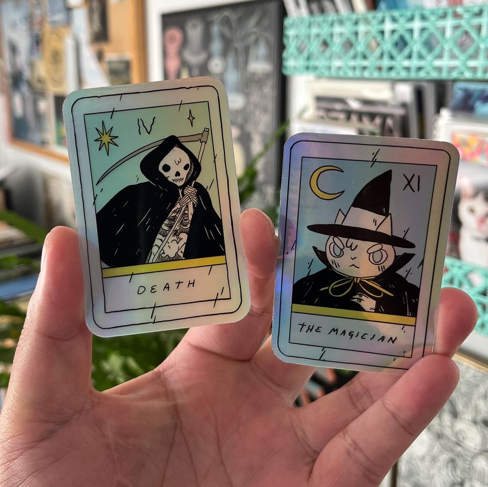 Image of Holographic Tarot Stickers