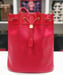 Image of Vtg. Gucci Red Mini Monogram Bucket Bag