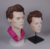 Image 5 of Harry Styles - Hand Painted Clay Bust Sculpture