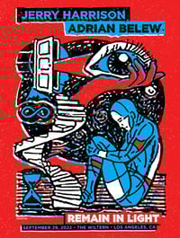 Jerry Harrison & Adrian Belew: Remain In Light poster