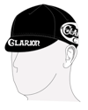 Clarion Cycling Cap in black