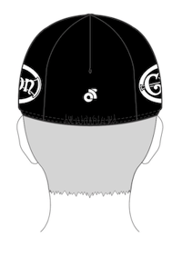 Image 3 of Clarion Cycling Cap in black