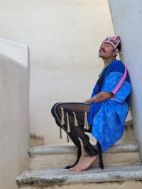 Image 4 of Cosmic Whale caftan
