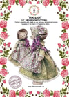 Hanah the Hedgehog 10 inch sewing pattern, with full instructions UK Made