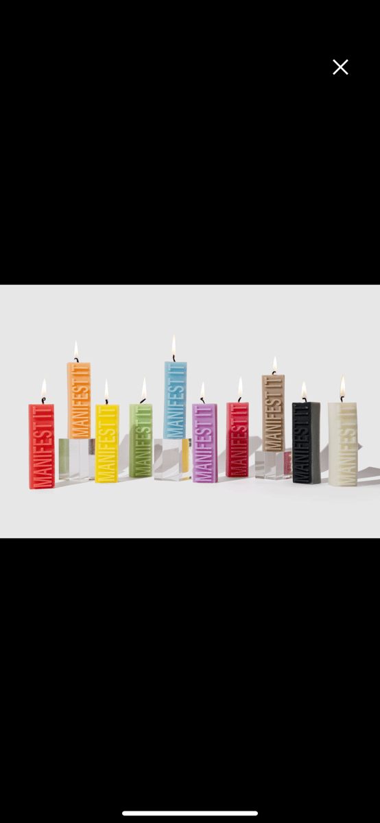 Manifest Tapestry Candles (Manifest It) Boujee Spirit