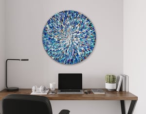 Image of Nix orbis VIII - 76x76cm 