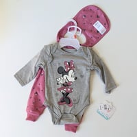 Image 2 of Disney Baby 3PC Onesie Set