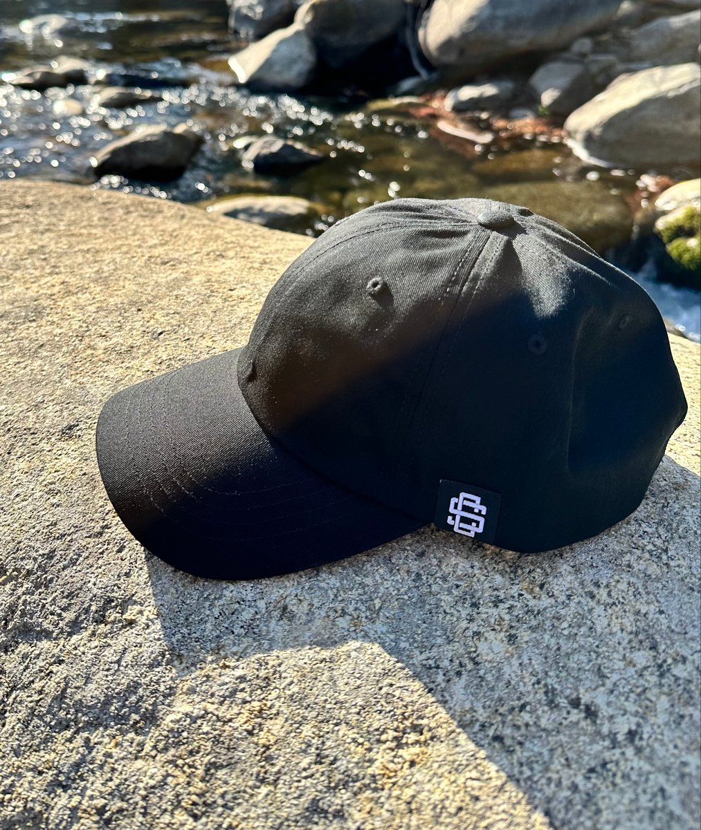 Black Dad Hat with SC Patch SinCity Style