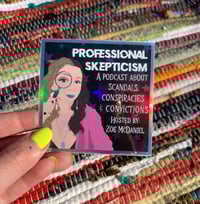 Holographic ProfSkep Logo Sticker