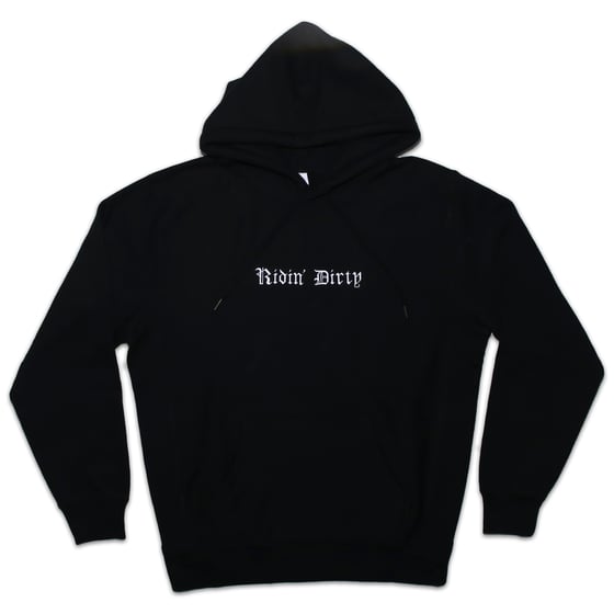 Image of 1996 LOGO BLACK PULLOVER HOODY