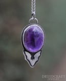 Image 1 of Amethyst Bat Necklace