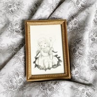 Image 1 of VINTAGE cadre laiton