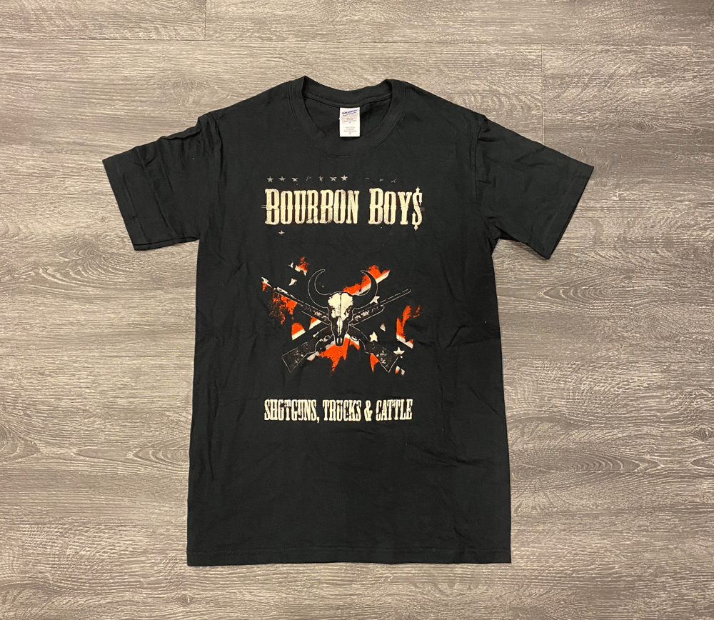 Image of Bourbon Boys - Shotguns, Trucks & Cattle (T-shirts)
