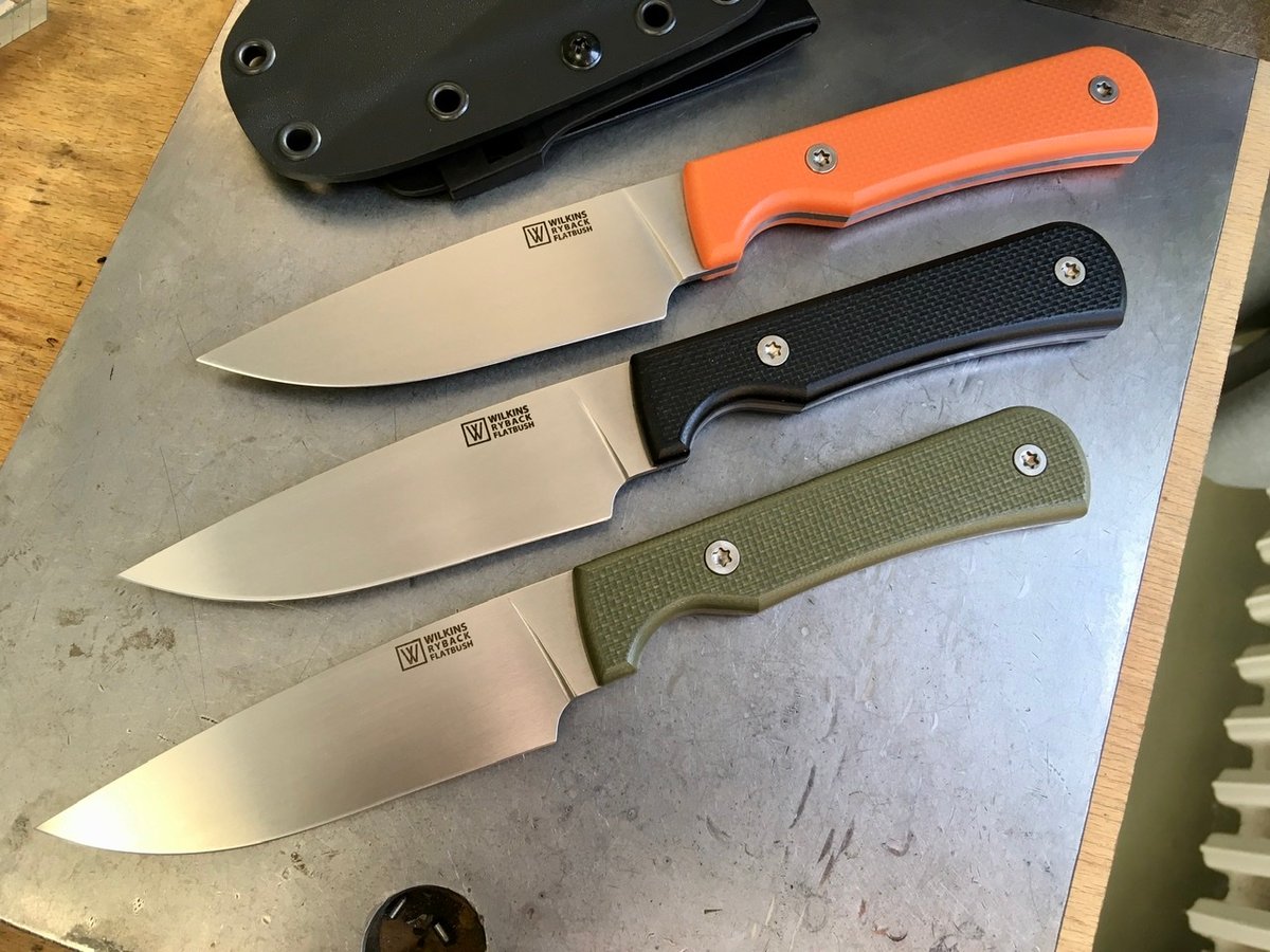 Ryback Flatbush / Satin Blade / Various Grips