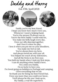 Image 7 of Personalised poem printed