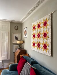 Image 2 of Warm Hearth Patchwork Quilt