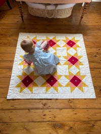 Image 4 of Warm Hearth Patchwork Quilt