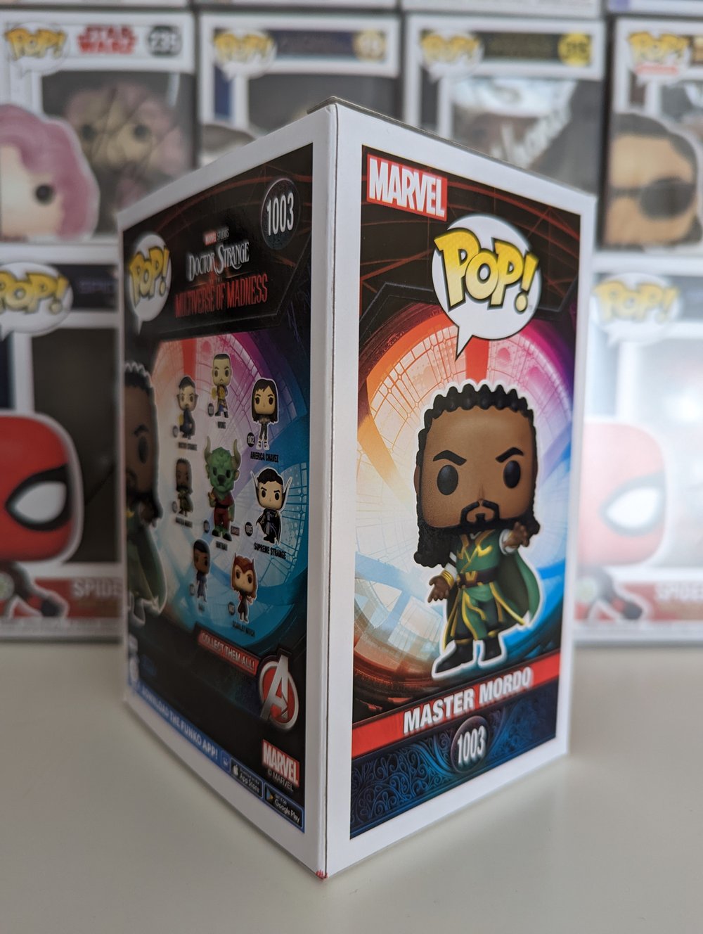 Chiwetel Ejiofor Signed Master Mordo Funko Pop