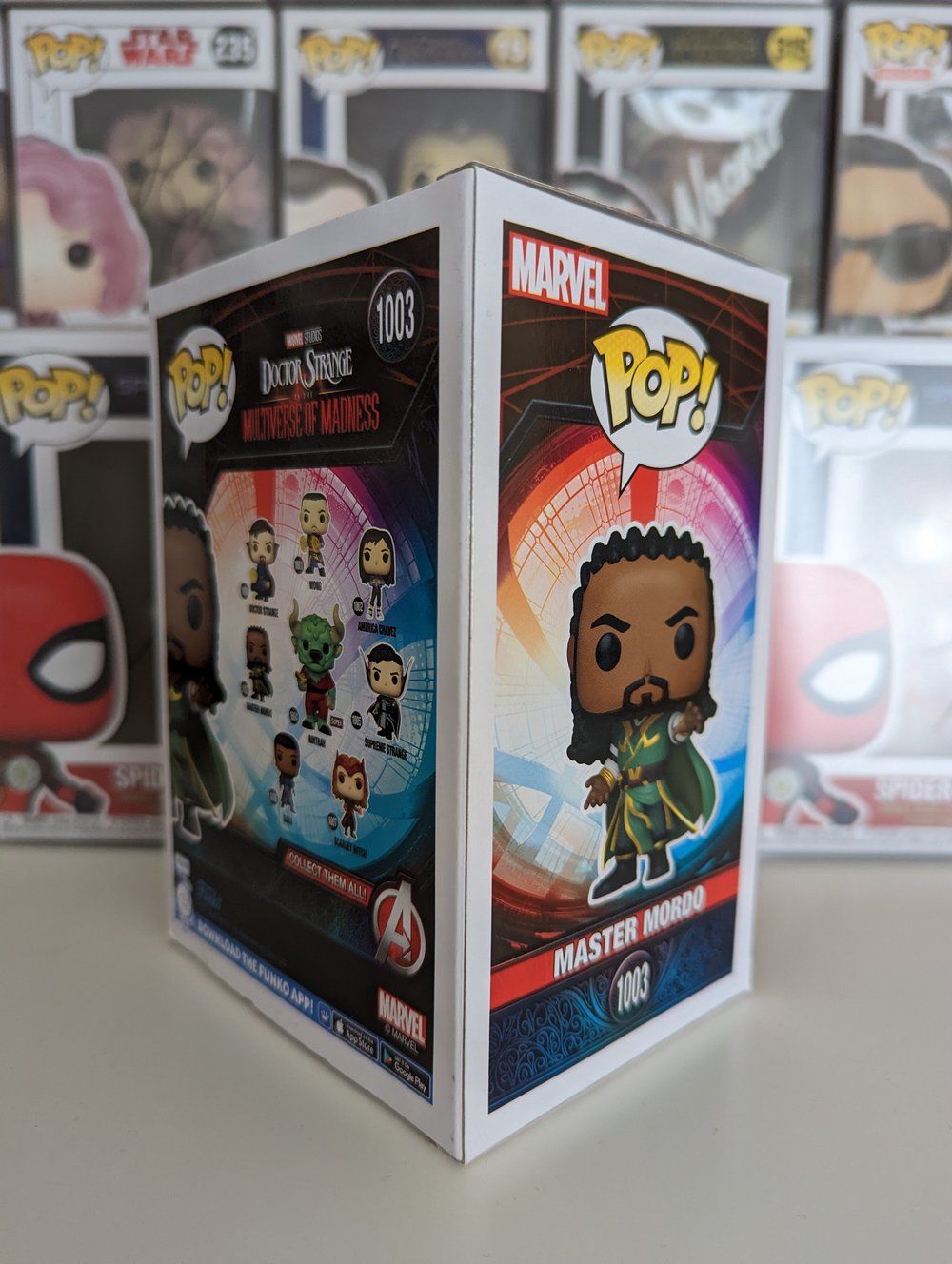 Master Mordo Doctor Strange Chiwetel Ejiofor Signed funko