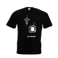 Camiseta negro/blanco