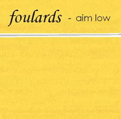 Image of AIM LOW - Foulards EP CD-R (3RD & FINAL PRESS ALMOST SOLD OUT!)