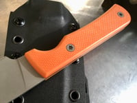 Image 3 of Ryback Flatbush / Matte Grey Finish / Orange Grips