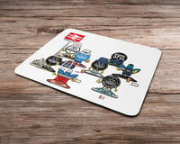 Away Days Casual Cartoon Mouse Pad/Mat