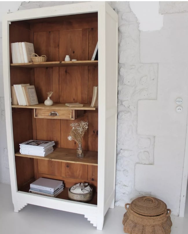 bibliothèque art déco Antique little things