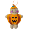 Halloween Gingerbread Man Decoration Pumpkin Costume