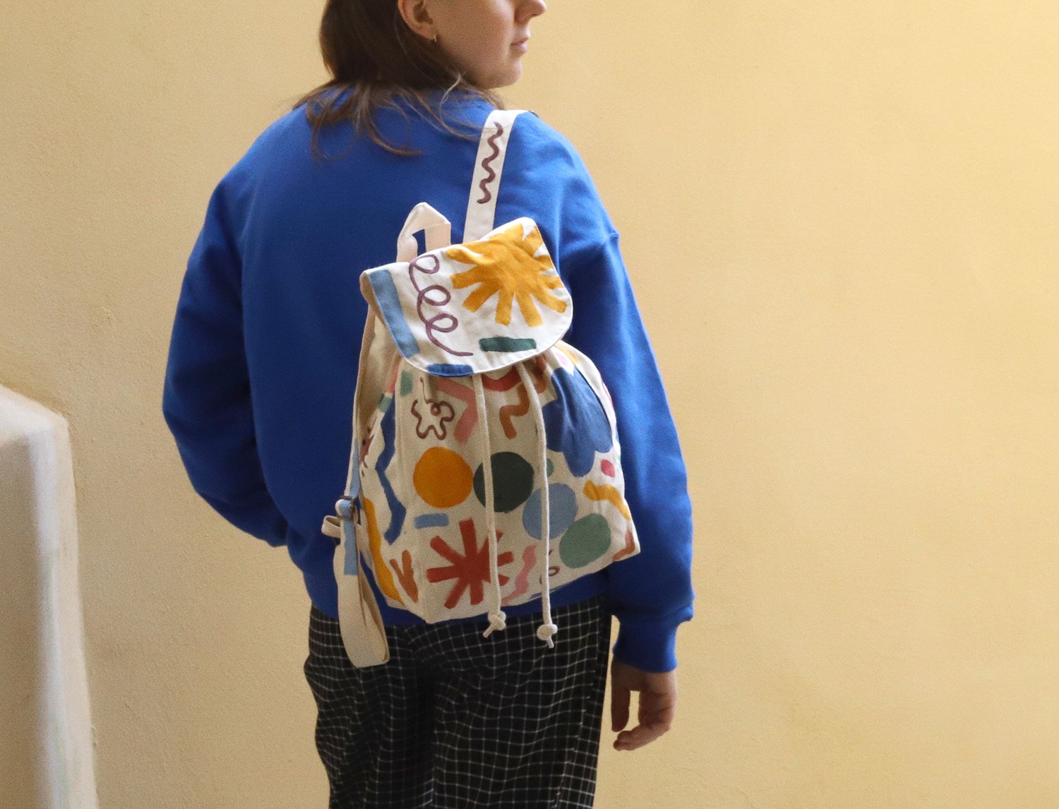 Image of PAINTED BACKPACK