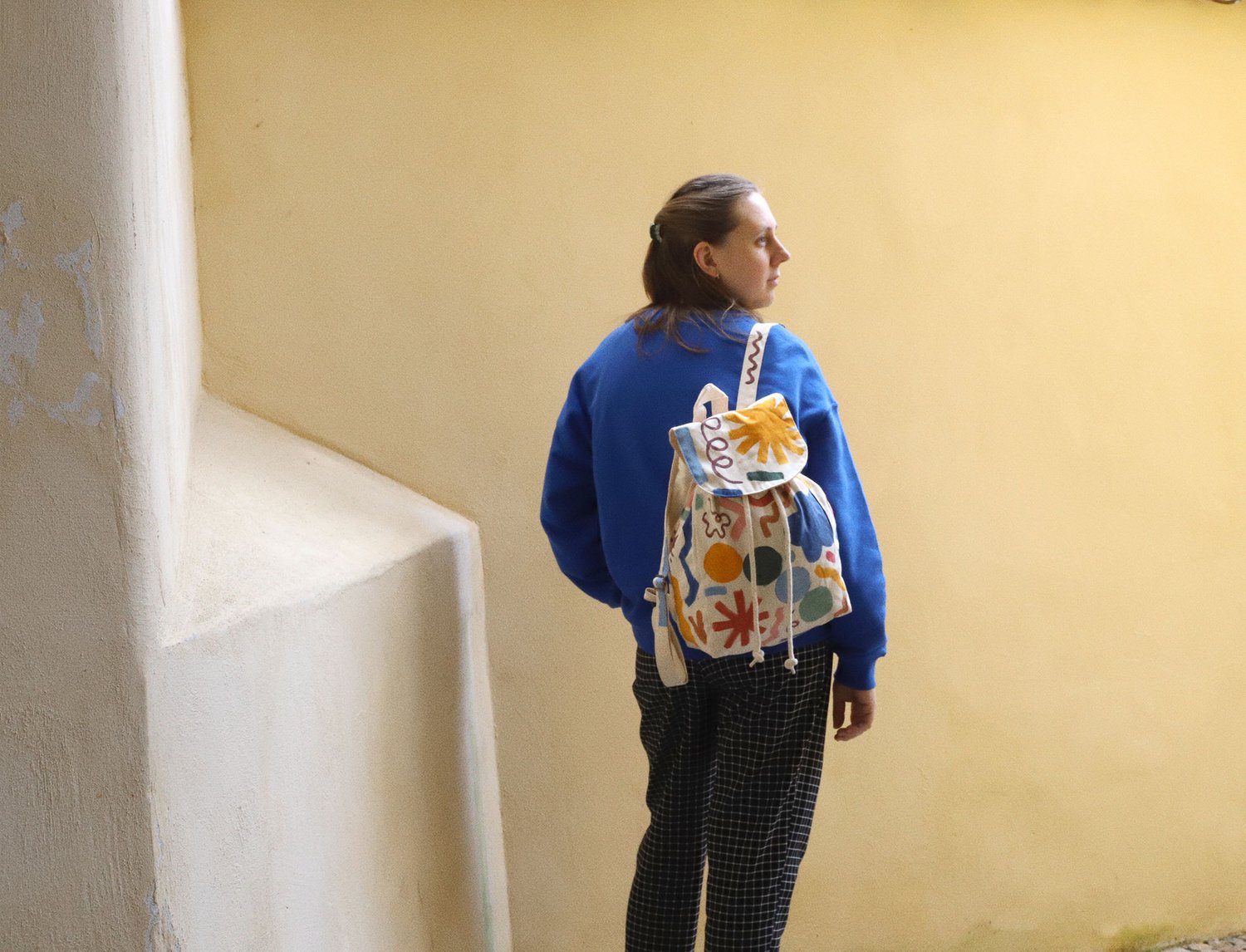 Image of PAINTED BACKPACK