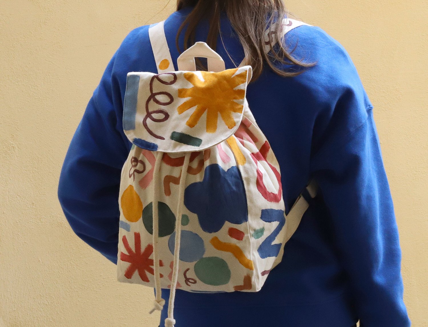 Image of PAINTED BACKPACK