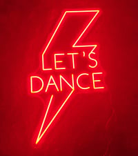 Image 2 of Colour Changing 'Let's Dance' Neon LED Light