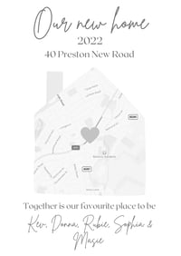 New home map print