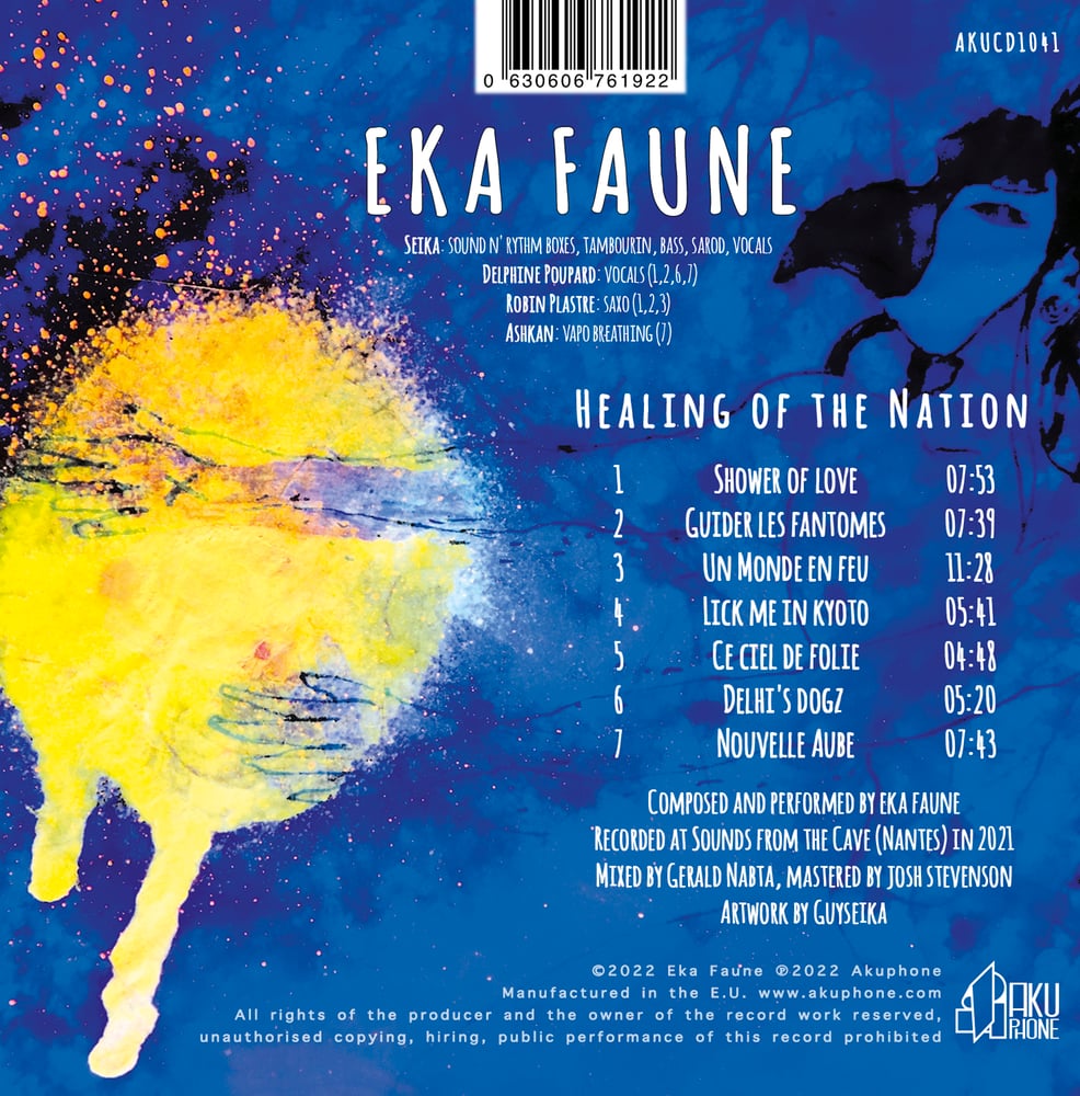 Image of Eka Faune - Healing Of The Nation (CD)