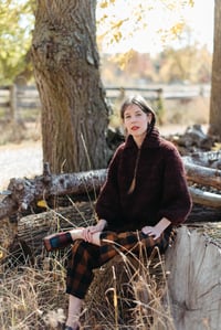 Image 5 of Neys Sweater (Limited Merino Wool shown in Belgian Chocolate)