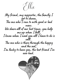Friend poem 