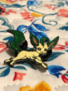 Pocket Monster Leafeon Hard Enamel Pin