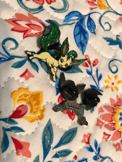 Pocket Monster Leafeon Hard Enamel Pin
