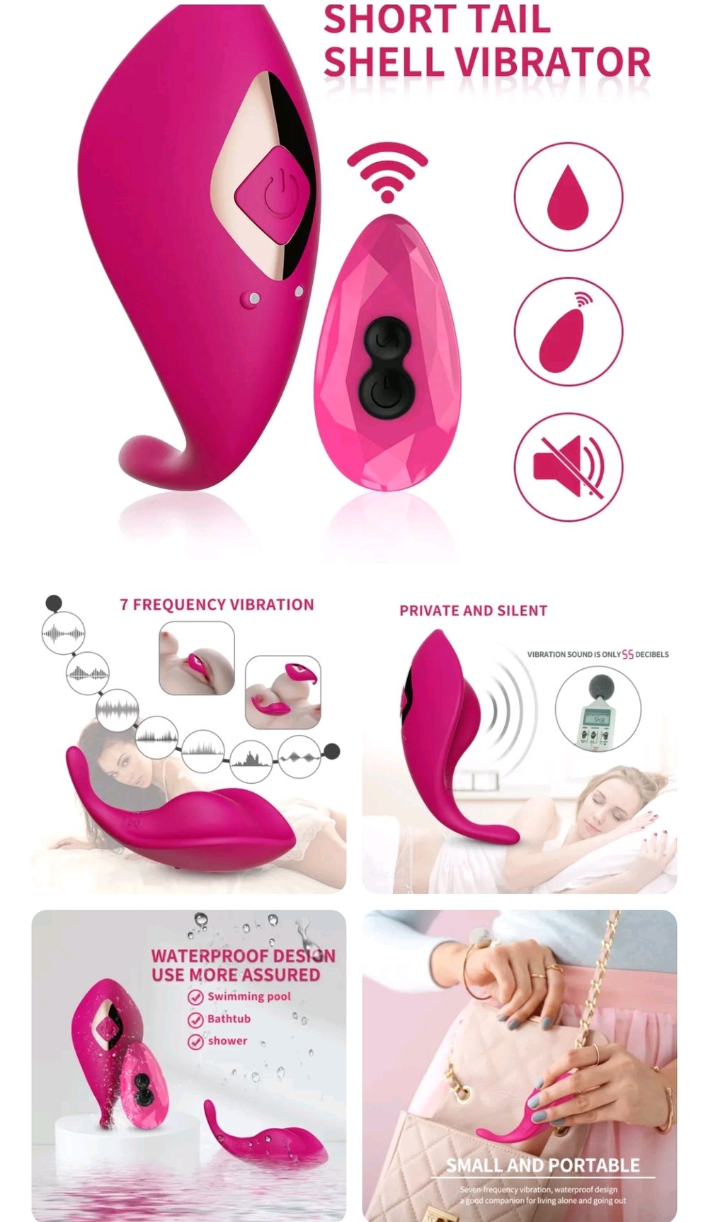 Couples Remote Vibrator ( Clitoris)