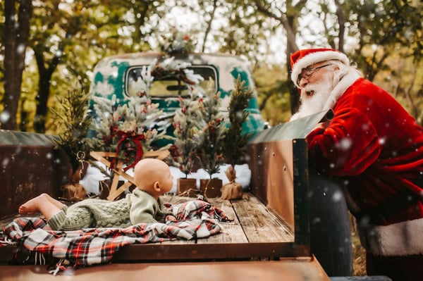 Image of Outdoor Santa Truck Minis
