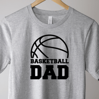 Image 1 of CHAA Fundraiser Basketball Dad Shirt