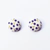 Charisse Button Earrings 