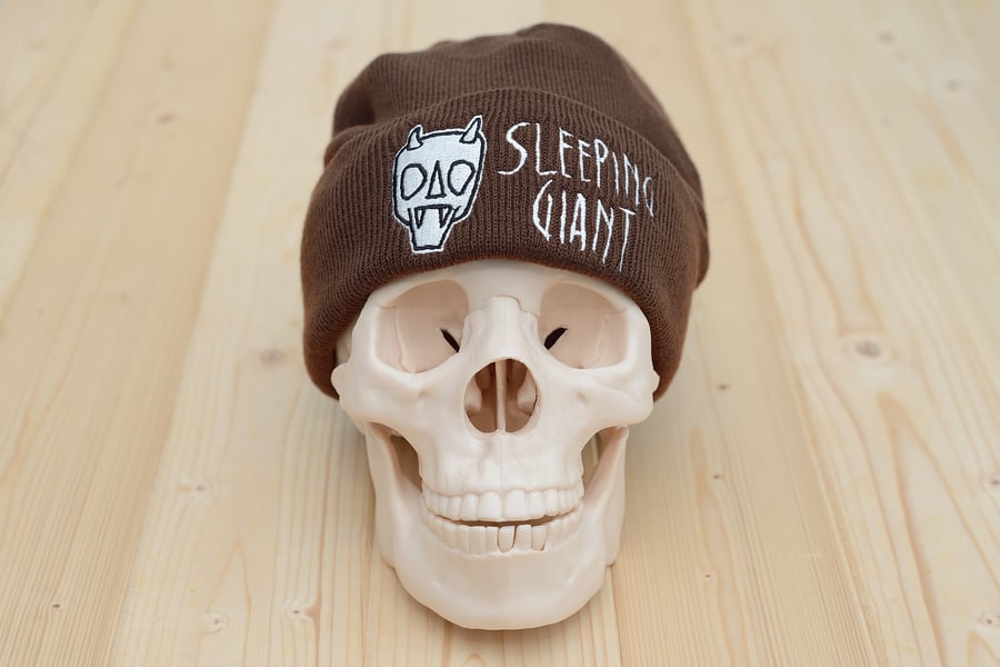 Image of The Sleeping Giant Store Embroidered Beanies