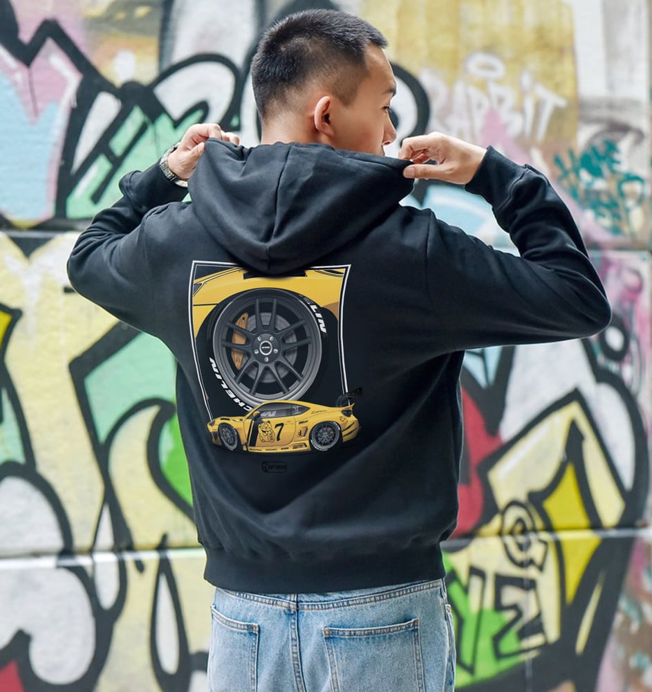 Image of PRINTED HOODIE - HEAVY 300 GSM *** ADD THE ART WORK SET UP FIRST ***